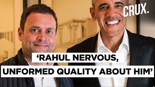 What Barack Obama’s Memoir Says About Rahul Sonia and Manmohan [upl. by Arrak]