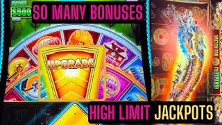 Upgrade Feature On EVEN More Puff amp Much More Jackpots High Limit [upl. by Rickart]