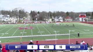 Wittenberg Mens Lacrosse vs Wooster 33024 [upl. by Baxie]