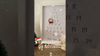 Calendario Navideño Adviento DIY shorts christmas [upl. by Tiduj517]