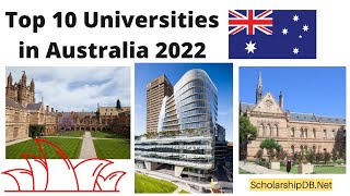 Top 10 Best universities in Australia QS World ranking 2022 [upl. by Aeneas]