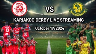 Simba SC VS YANGA live second half [upl. by Ihcur307]