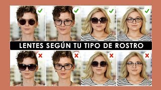 TIPOS DE LENTES SEGÚN TU ROSTRO ¿CUÁL ME QUEDA MEJOR [upl. by Ahsiad]