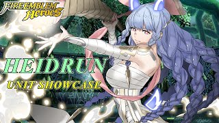 Fire Emblem Heroes  Heidrun Unit Showcase  Builds Dialogue amp Animations [upl. by Israel254]