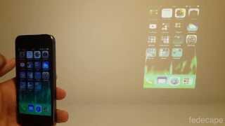 iPhone 5S Projector CONCEPT VIDEO Built in Projector [upl. by Cowen]