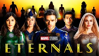 Eternals 2021 Movie  Gemma Chan Angelina Jolie Salma Hayek  Eternals Movie Full facts Review [upl. by Nnauol32]