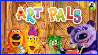 Donkey Hodie  Art Pals  ⭐PBS Kids Games⭐ [upl. by Eeresed383]