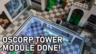 Strange Happenings at the LEGO® Oscorp Tower Next Module Finished [upl. by Weywadt]