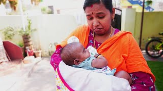 45வது நாள் தடுப்பூசி போட்டாச்சு Born Baby vaccination  Daily Vlog  MrsAbi [upl. by Amak]