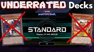 Top 5 Most UNDERRATED Master Duel Decks for September [upl. by Anaek585]