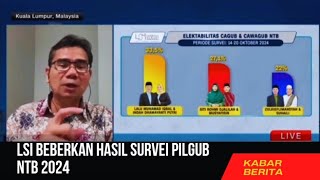 LSI  Peluang Iqbal  Dinda Menangkan Pilgub NTB 2024  Debat Ketiga Pilgub NTB 2024 [upl. by Nine408]