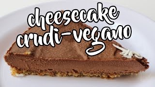 RECETA CHEESECAKE DE CHOCOLATE CRUDIVEGANO Y SIN GLUTEN ❤ [upl. by Platt]