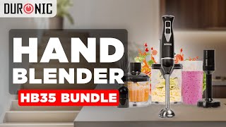 THE EASIEST Way to GET STARTED with the Duronic HB35 Hand Blender Bundle [upl. by Darwen]