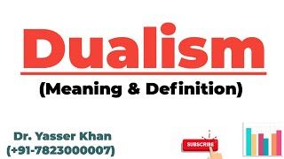 Dualism  Meaning Of Dualism  Economics  Development Economics  CUET UGC UPSC  Social Dualism [upl. by Roy821]