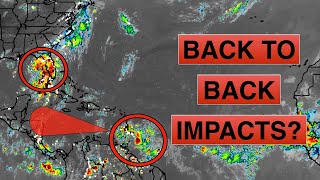 Back to Back Tropical Impacts for Big Bend Area of Florida [upl. by Alliuqat]