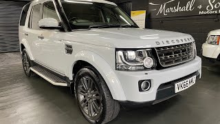 2016 LandRover Discovery 45 Graphite 30 SDV6 255 Bhp Euro6 Yulong White [upl. by Elokkin192]