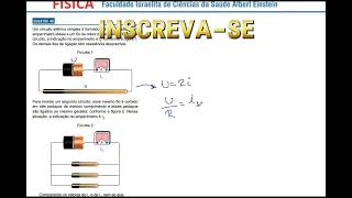 ALBERT EINSTEIN 20250140 Um circuito elétrico simples é formado por um gerador e um amperímetro [upl. by Oicatsana548]