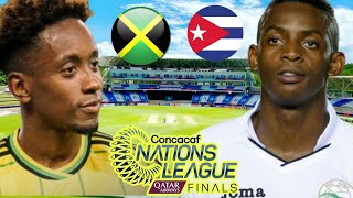 Jamaica 🇯🇲 Vs Cuba 00 Kasey Palmer was brilliant  Concacaf Nation League DampAFOOTBALL LIVE [upl. by Otrebcire]