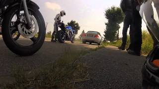 7 Days at the Limit 03  Having fun with KTM Duke125 I Eifel GoPro Varadero125 Nordschleife [upl. by Oiracam326]