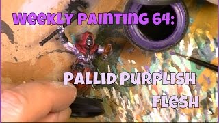 Weekly painting 64 Pale purplish skin [upl. by Anatnas986]