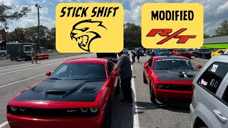 Watch This Soupedup Stick Shift Hellcat Fly Down The Track At The Modern Street Hemi Shootout [upl. by Navets]