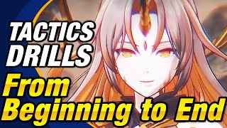 Fire Emblem Heroes  Tactics Drills Skill Studies 215 From Beginning to End FEH [upl. by Nilkcaj586]