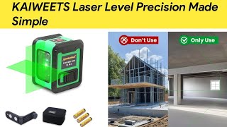 KAIWEETS Laser Level Precision Made Simple [upl. by Ametaf]