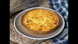 Receta de Quiche Lorraine l celestedelabanda [upl. by Talanian]