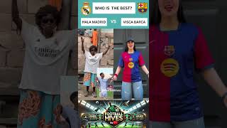 VISCA BARÇA Vs HALA MADRID  Clip 83 shorts dance music halamadrid viscabarça laliga [upl. by Ahsircal]