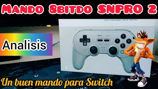 Mando 8bitdo SN PRO 2 para Nintendo Switch switch 8bitdo gaming [upl. by Renrut]