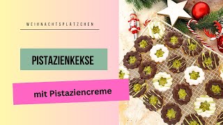 Himmlisches Pistazienkekse mit Pistaziencreme Rezept [upl. by Marlea22]