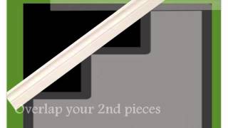 How to Miter Stair Trim [upl. by Yenrab]