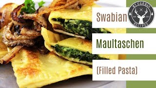 How to make Maultaschen ✪ MyGermanRecipes [upl. by Nelyahs]