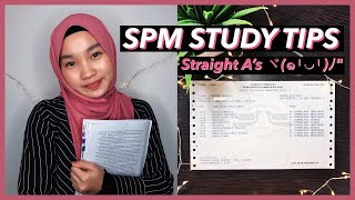 HOW I GOT STRAIGHT As IN SPM  20 SPM STUDY TIPS   Irdina Hani [upl. by Destinee]