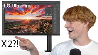 Why I Bought TWO 32quot 4K Monitors In depth version  LG 32UN880B 32quot UltraFine [upl. by Sorenson]