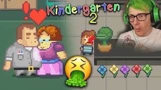 What did we just walk in on 🤮 amp Collecting all Flowers in School  Kindergarten 2 [upl. by Wanda484]