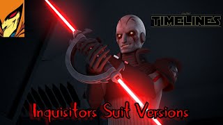 Roblox  Star Wars Timelines RP  Inquisitors Suit Versions [upl. by Jorrie]