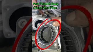 Ford Throttle Body Cleaning And Fixe automobile mechanic throttlebody shorts AutoMechanic88 [upl. by Fishman]