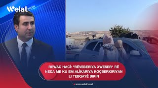 Rewac Hacî Rêveberiya Xweser rê neda me ku em alîkariya koçberkiriyan li Tebqayê bikin [upl. by Arnold]