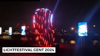 Lichtfestival Gent 2024 de mooiste lichtinstallaties [upl. by Gastineau]