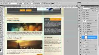 Tutorial  Create a WebSite InterFace In PhotoShop Part 58 [upl. by Leizahaj222]