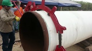 Large Diameter Rotary™ Pipe Cutters Assembly amp Use Demo  Reed Manufacturing [upl. by Johnna894]