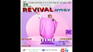 THEOPHILUS CHURCH NAKURU SUNDAY SERVICE 2710024 [upl. by Kym]