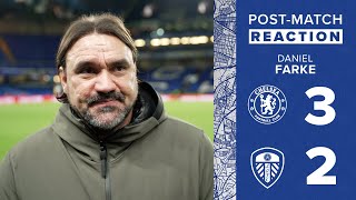 “They made us proud”  Daniel Farke reaction  Chelsea 32 Leeds United [upl. by Averyl]