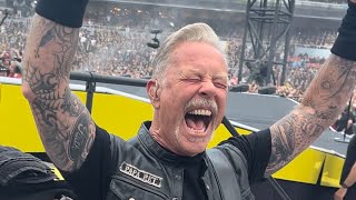 Göteborg sings Ecstasy of Gold with James Hetfield 18062023 [upl. by Neellok]