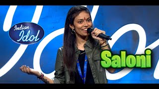 Saloni Saaz Indian idol 15 Audition  Billo Rani By Saloni Saaz  Saloni Indian idol audition [upl. by Rola]