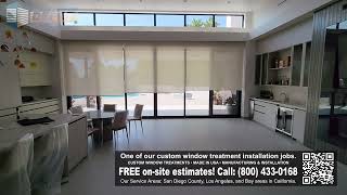 Window treatments installation by Blinds and Shades Depot [upl. by Anilocin]