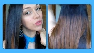 Maquillaje Bronze y Mechas Californianas Ombré Style en menos de 10 minutos [upl. by Inahs]