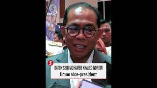 Muhyiddins 3R remarks Let the authorities handle it says Umno VP [upl. by Halbeib]