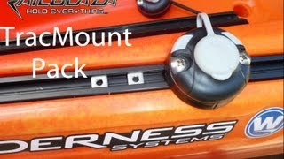 How to mount StarPorts to Wilderness Systems Native Watercraft amp Yak Attack kayak Trac Systems [upl. by Jami]